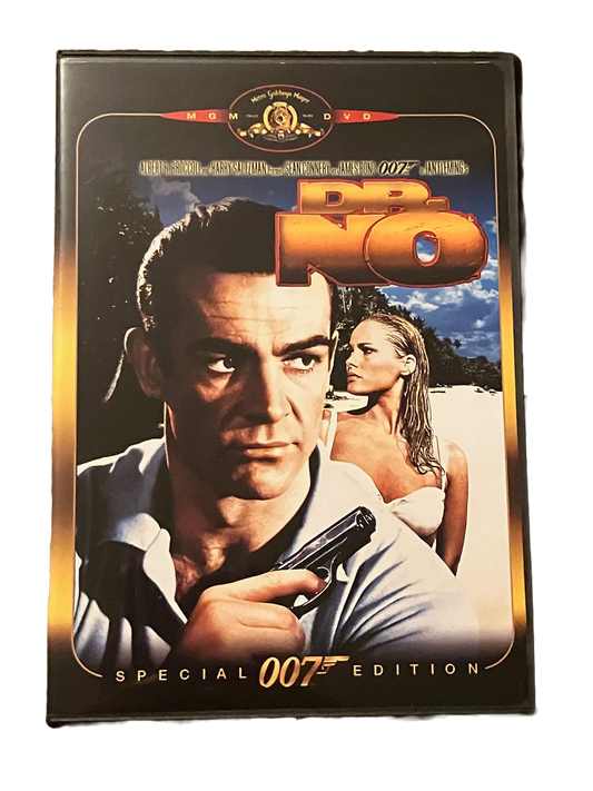 Dr. No Used DVD Movie. James Bond. Sean Connery