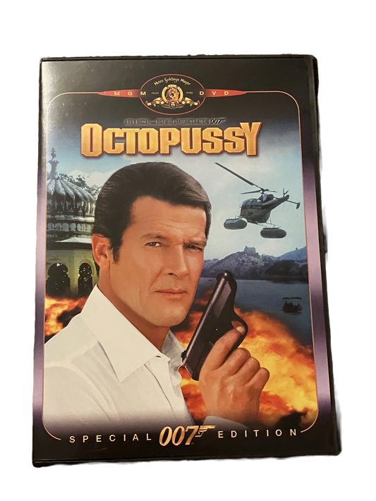 Octopussy Used DVD Movie. James Bond. Roger Moore
