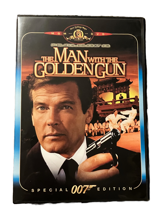 The Man With The Golden Gun Used DVD Movie James Bond. Roger Moore