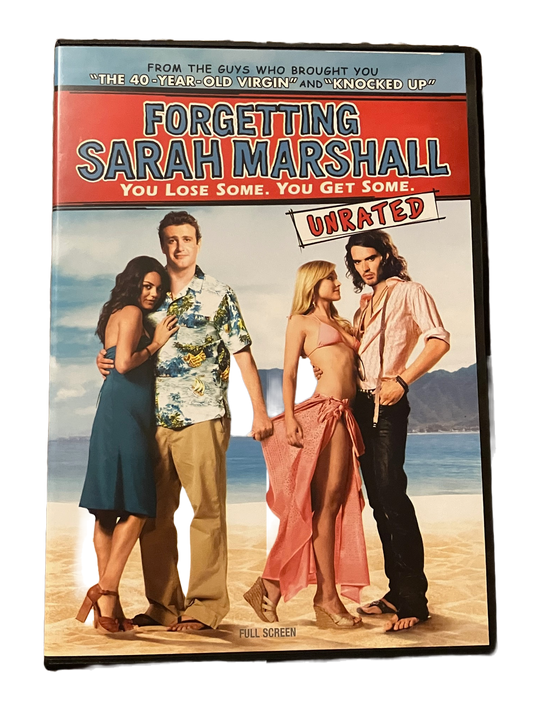 Forgetting Sarah Marshall Used DVD Movie. Unrated.