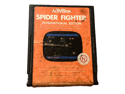 Spider Fighter International Edition Atari 2600 Video Game
