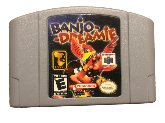 Banjo Dreamie Nintendo 64 N64 Video Game
