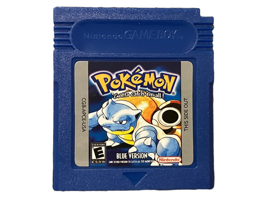 Pokemon Blue Nintendo Game Boy Color Video Game