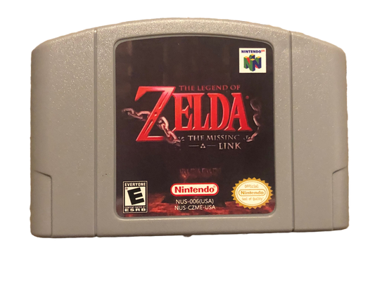 The Legend of Zelda The Missing Link Nintendo 64 N64 Video Game