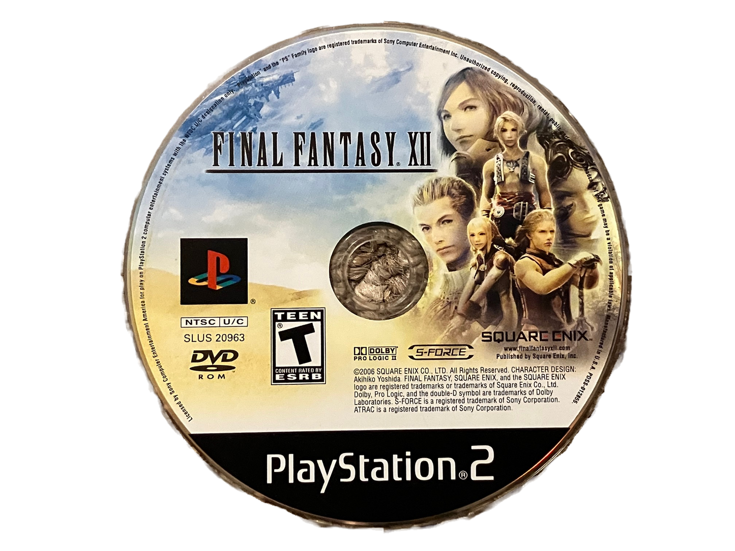 Final Fantasy XII Sony PlayStation 2 PS2 Disc Only
