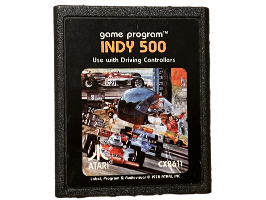 Indy 500 Atari 2600 Video Game
