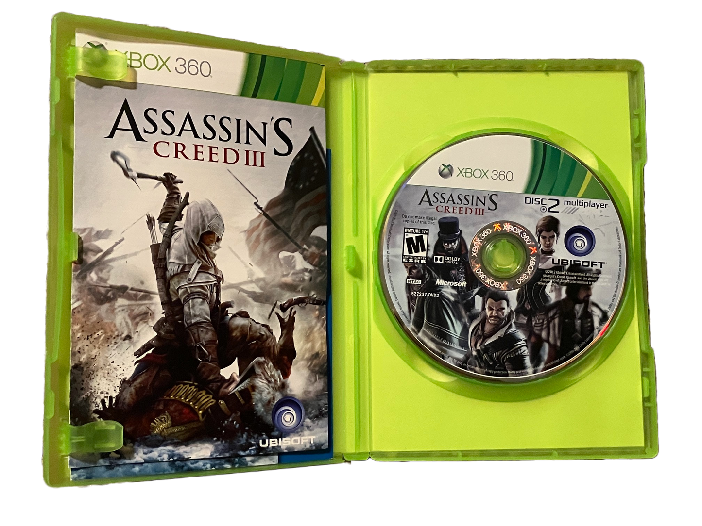 Assassins Creed III Xbox 360 Complete