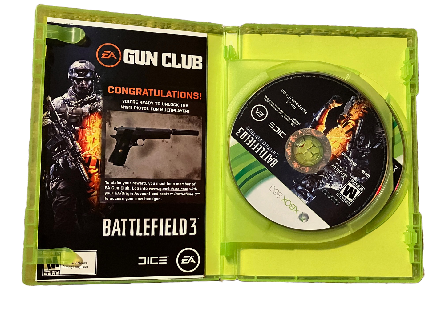 Battlefield 3 Limited Edition Xbox 360. Complete