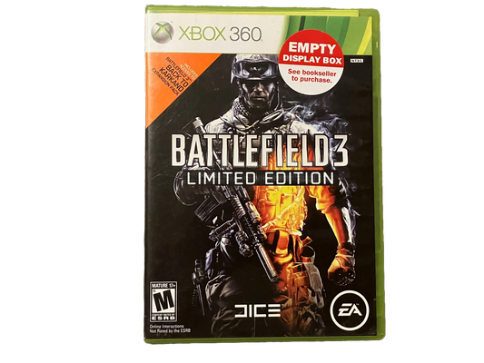 Battlefield 3 Limited Edition Xbox 360. Complete