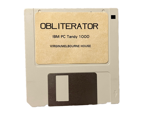 Obliterator Vintage PC MS Dos Floppy