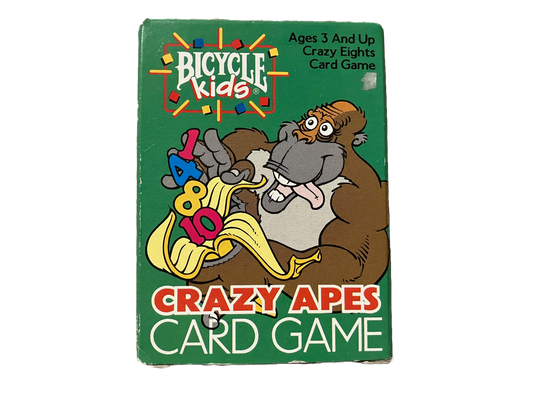 Crazy Apes Vintage Bicycle Kids Card Game