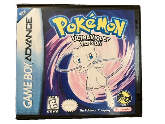 Pokemon Ultra Violet Version Nintendo Game Boy Advance Video Game