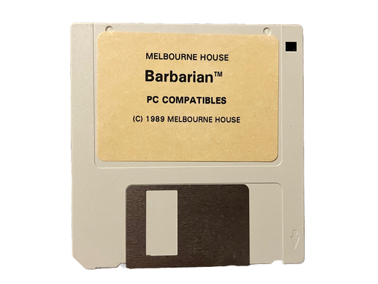 Barbarian Vintage PC MS Dos Floppy