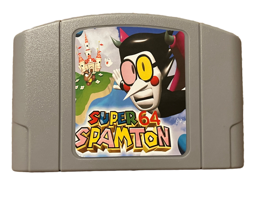 Super Spamton 64 Nintendo 64 N64 Video Game
