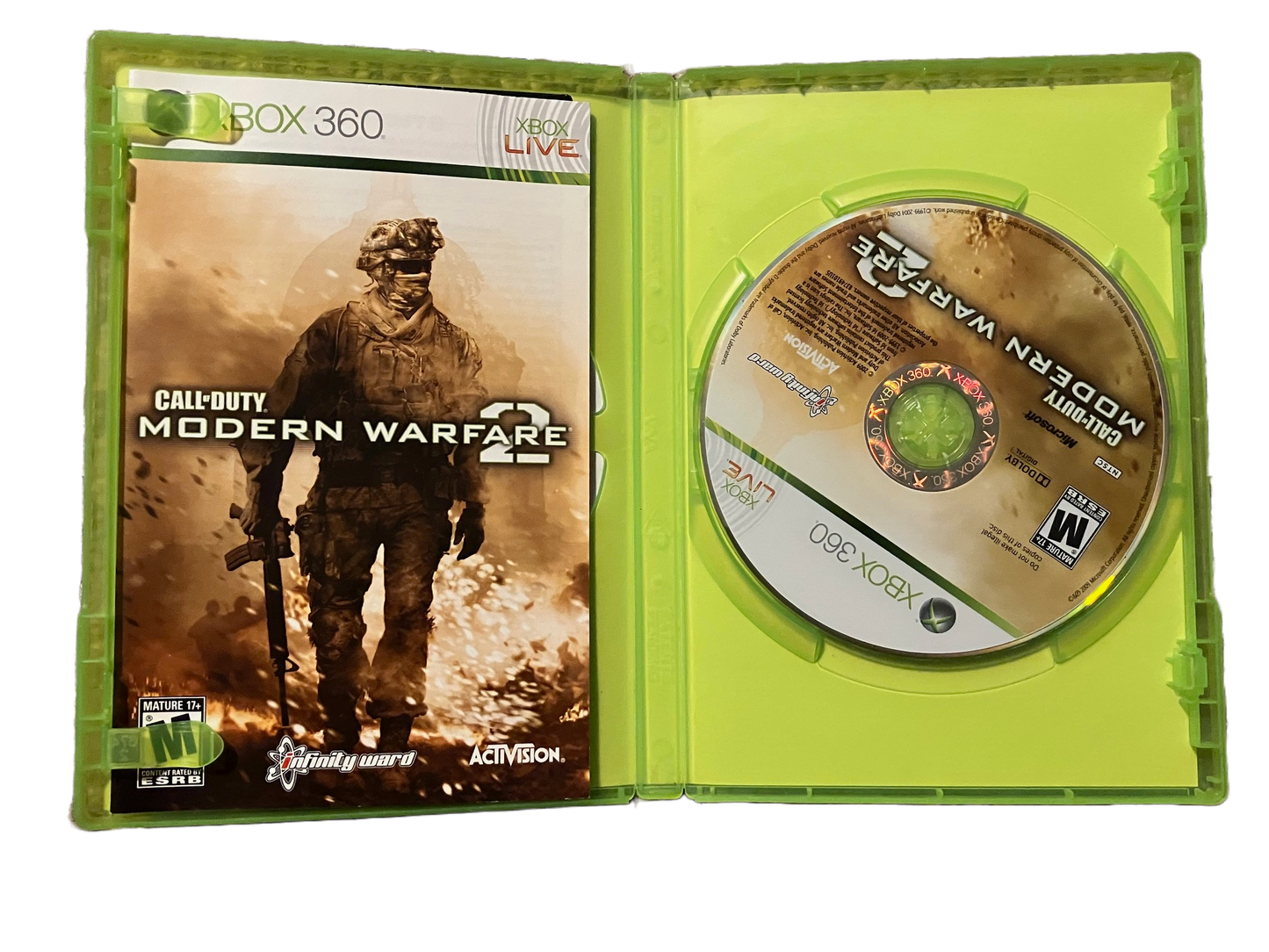 Call of Duty Modern Warfare 2 Xbox 360 Complete