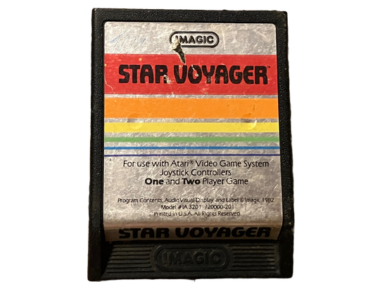 Star Voyager Atari 2600 Video Game