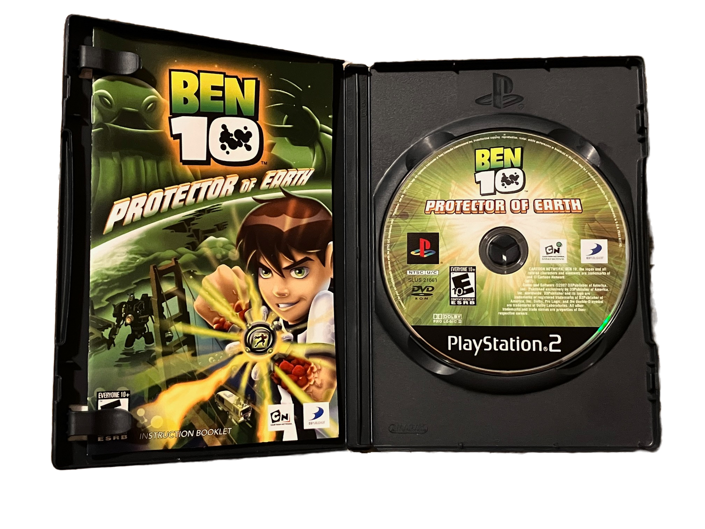 Ben 10 Protector of Earth Sony PlayStation 2 PS2 Complete