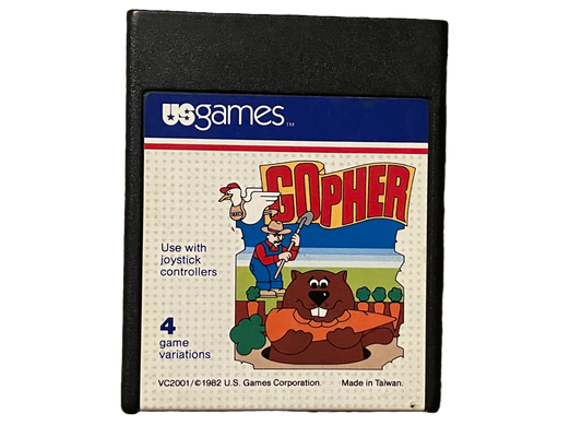 Gopher Atari 2600 Video Game