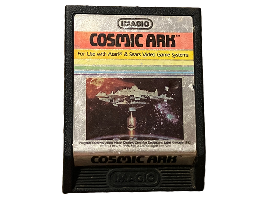 Cosmik Ark Atari 2600 Video Game