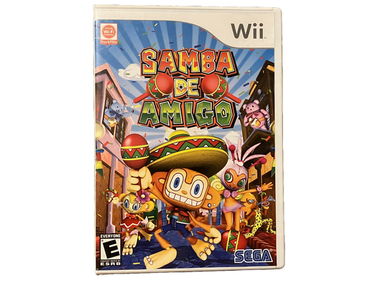 Samba De Amigo Nintendo Wii Complete