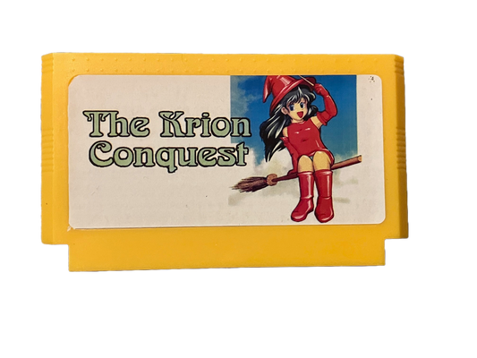 The Krion Conquest Japanese Nintendo Famicom Video Game
