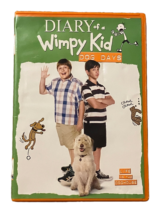 Diary of a Wimpy Kid Dog Days Used DVD Movie.