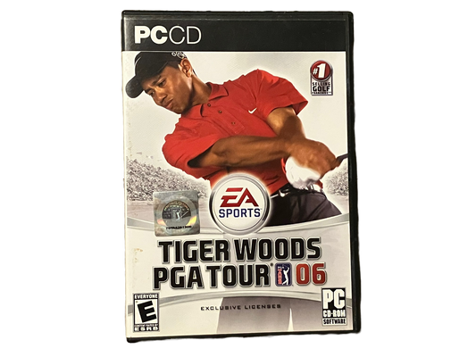 Tiger Woods PGA Tour 06 PC CD Rom Game.