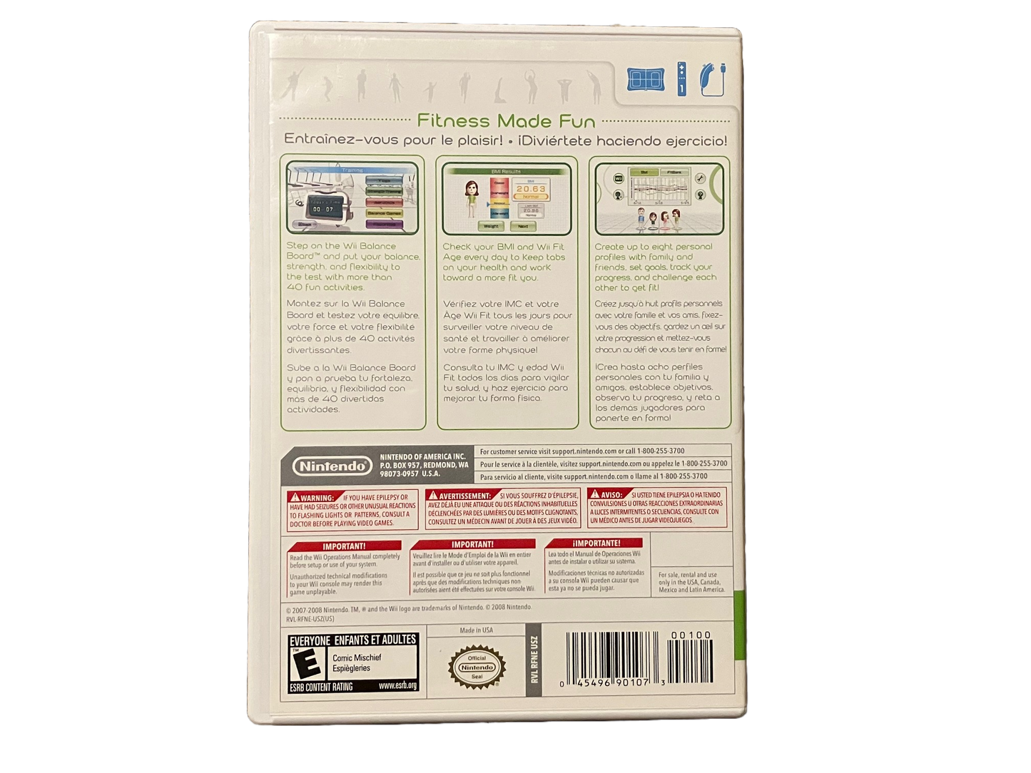 Wii Fit Nintendo Wii Complete