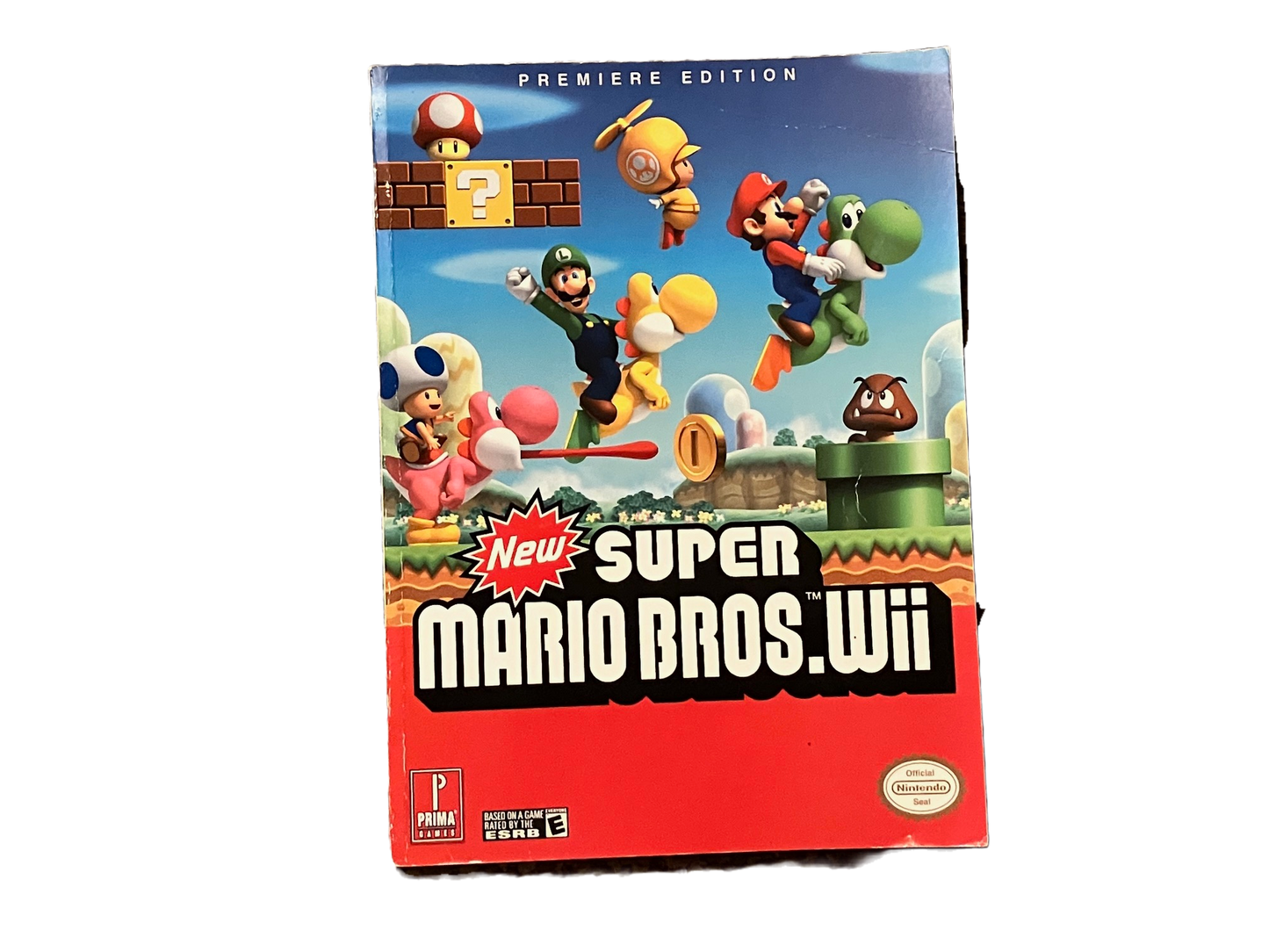 New Super Mario Bros Prima Strategy Guide Nintendo Wii