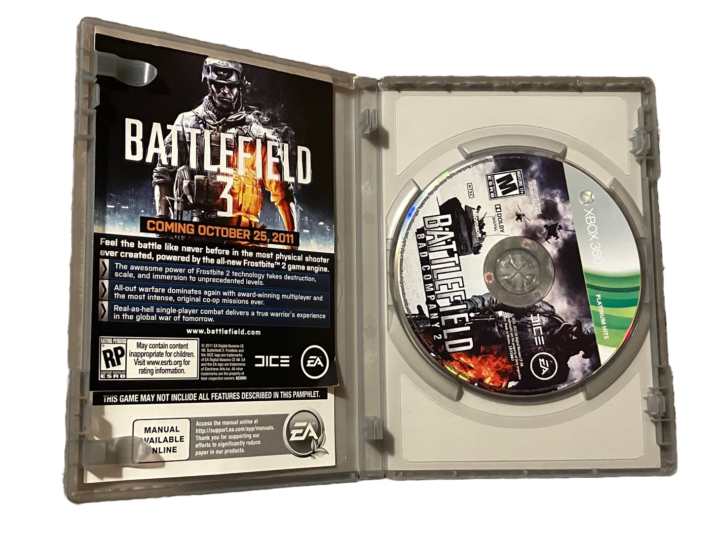 Battlefield Bad Company 2 Xbox 360