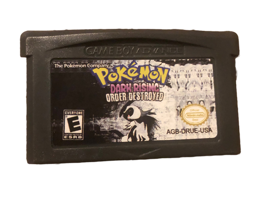 Pokémon Dark Rising Order Destroyed Nintendo Game Boy Advance GBA Video Game