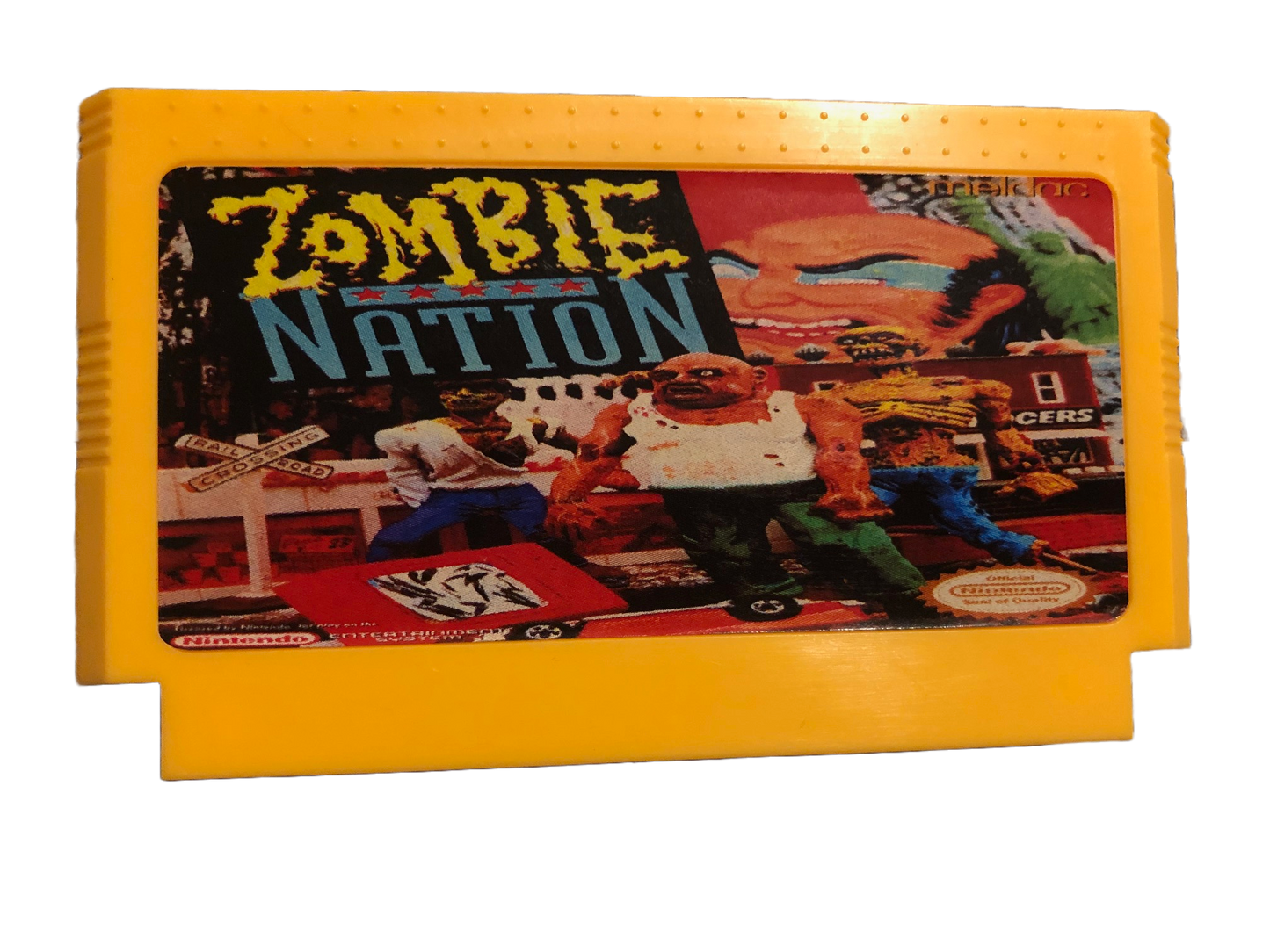 Zombie Nation Japanese Nintendo Famicom Video Game