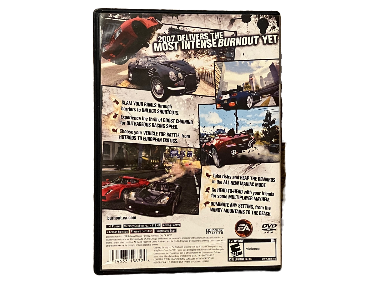 Burnout Dominator Sony PlayStation 2 PS2 Complete