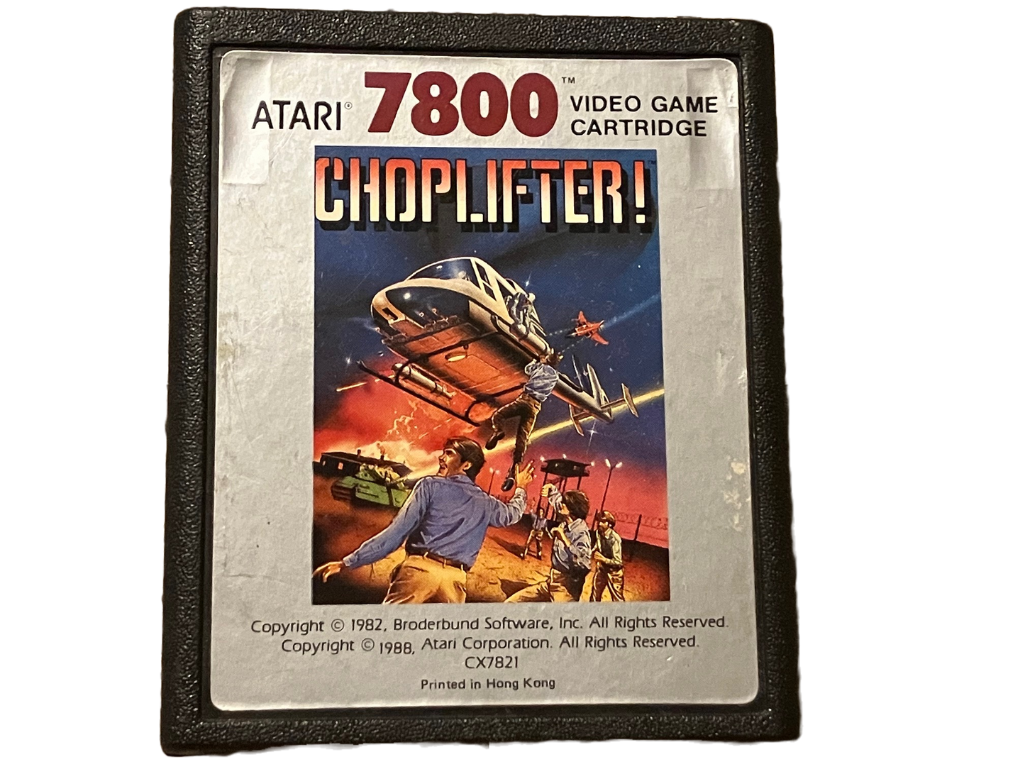 Choplifter! Atari 7800 Video Game