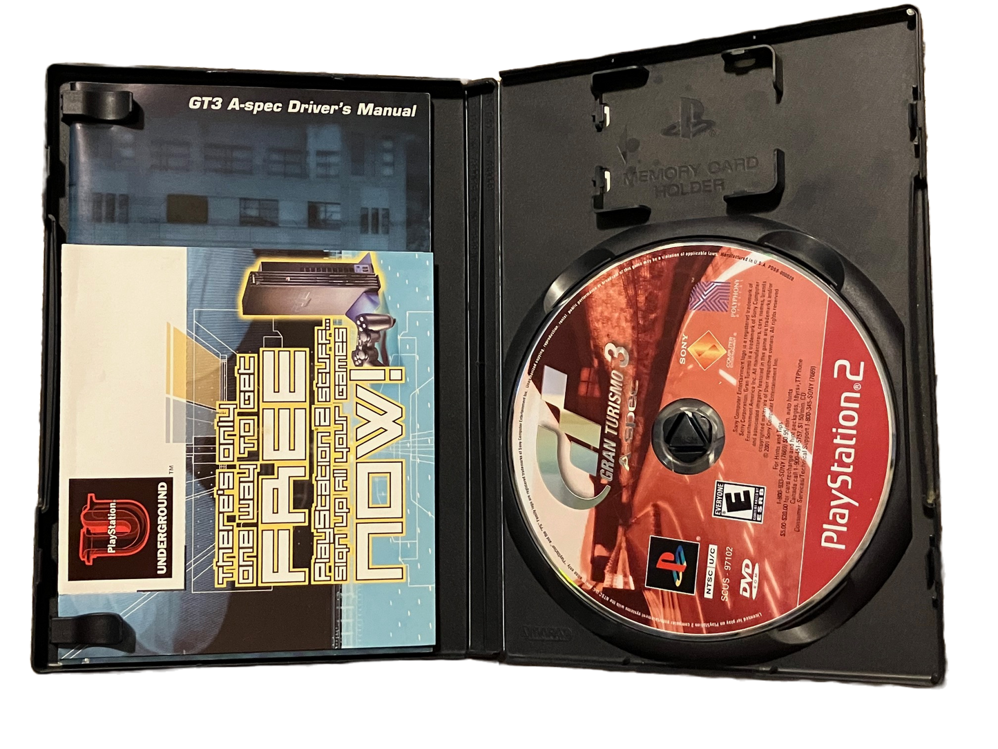 Gran Turismo 3 A-Spec Sony PlayStation 2 PS2 Complete