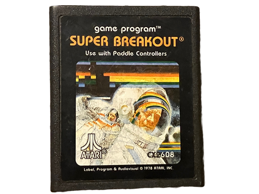 Super Breakout Atari 2600 Video Game