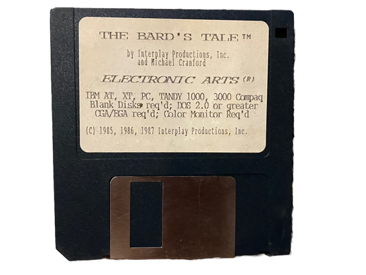 The Bard's Tale PC MS DOS Game
