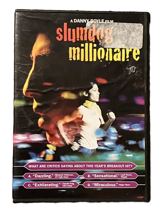 Slumdog Millionaire Used DVD Movie.