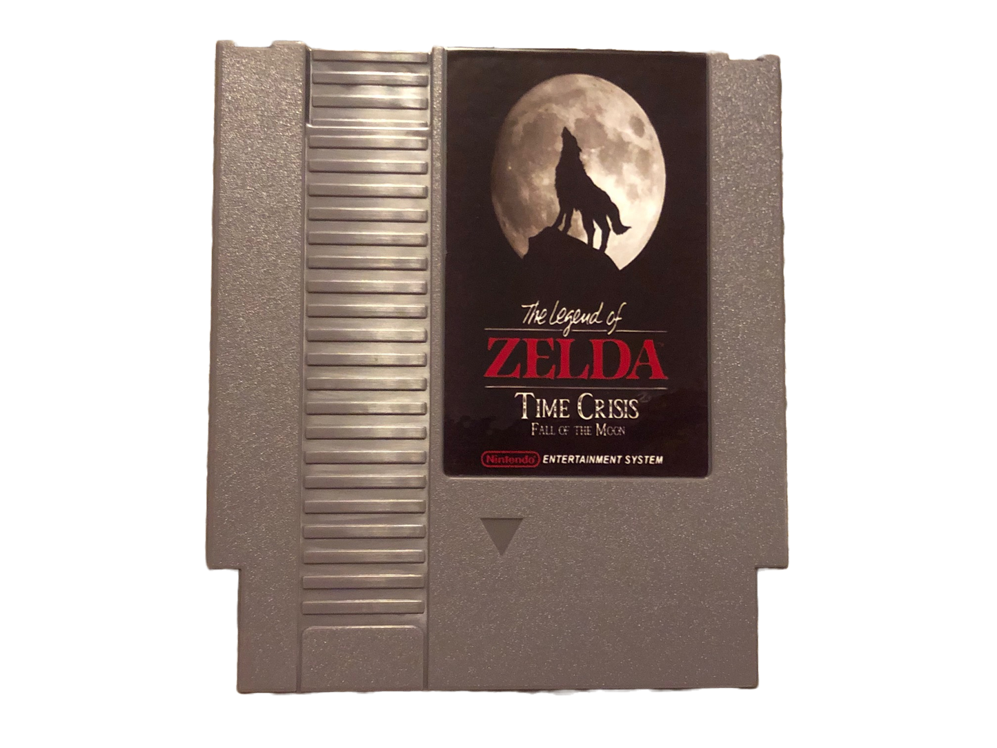 The Legend of Zelda Time Crisis Fall of the Moon Nintendo 8 Bit NES Video Game