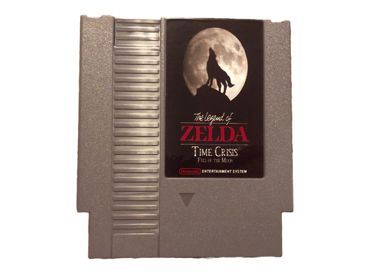The Legend of Zelda Time Crisis Fall of the Moon Original Nintendo 8 Bit NES Video Game