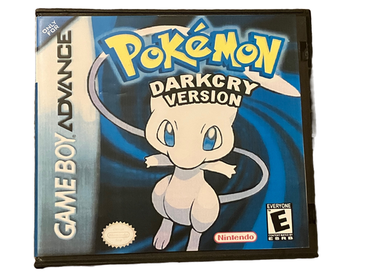 Pokemon Dark Cry Version Nintendo Game Boy Advance Video Game