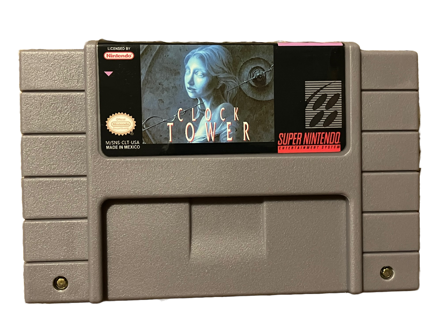 Clock Tower Super Nintendo SNES Video Game