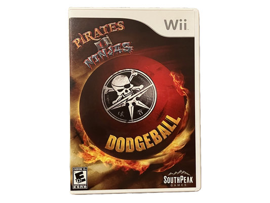 Pirates vs Ninjas Dodgeball Nintendo Wii Complete