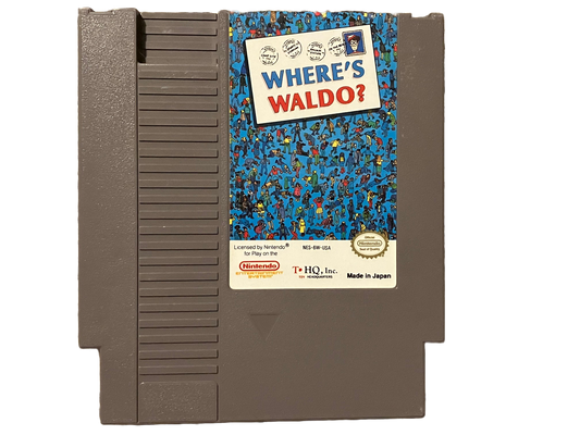 Where's Waldo Nintendo NES Video Game