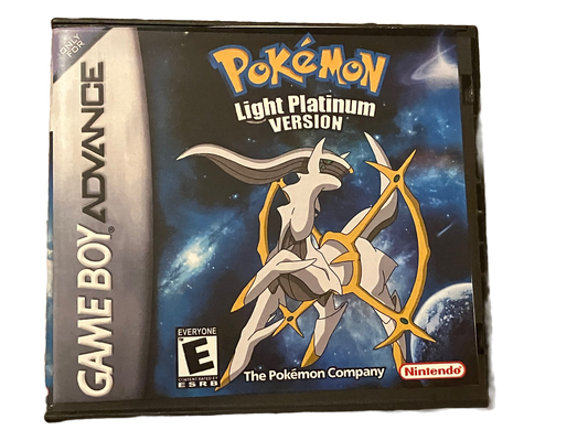 Pokemon Light Platinum Version Nintendo Game Boy Advance Video Game