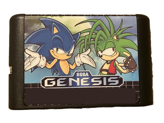 Sonic Brother Trouble Sega Genesis Video Game