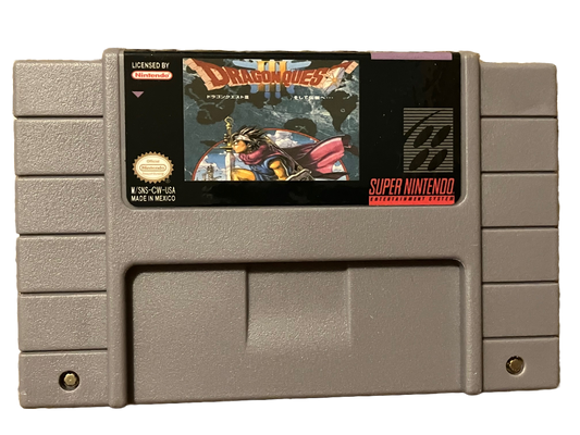 Dragon Quest III Super Nintendo SNES Video Game