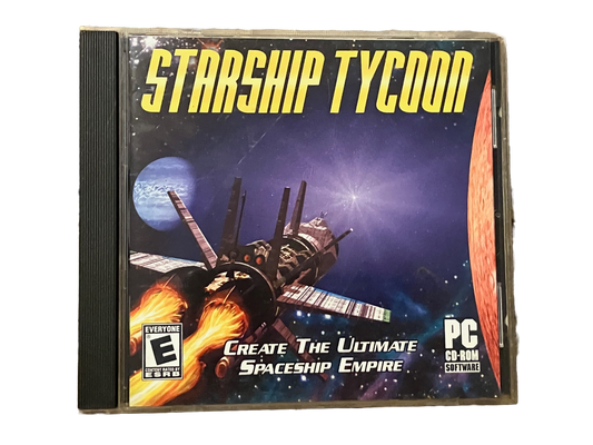 Starship Tycoon PC CD Rom Game.
