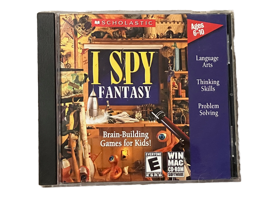 I Spy Fantasy PC/MAC CD Rom Game.
