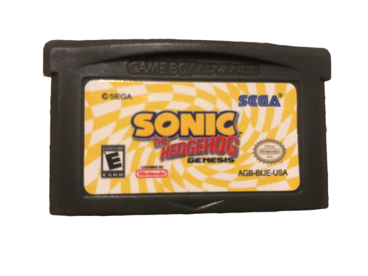 Sonic The Hedgehog Nintendo Game Boy Advance GBA Video Game
